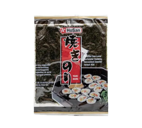 A+HoSan Gerösteter Seetang - Nori für Gimbap/Sushi (25 gr)