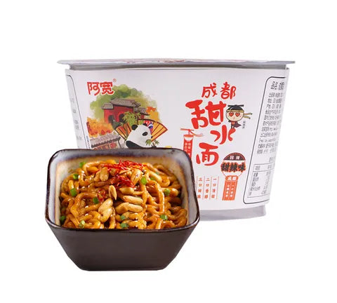 Baijia A-Kuan Instant Noodle Bowl Sweet and Spicy Flavour (270 gr)