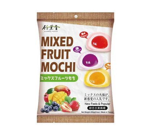 BamBoo House Mochi mit gemischten Früchten (250 gr)