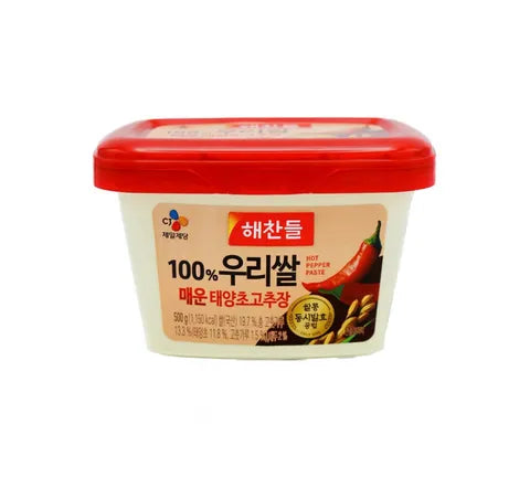 CJ Haechandle Gochujang - Rote-scharfe Pfefferpaste fermentiert (500 gr)