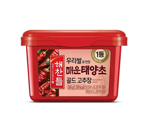 CJ Haechandle Gochujang - Red Pepper Paste Extra Hot. BBD/THT 04-03-2024 (1000 gr)