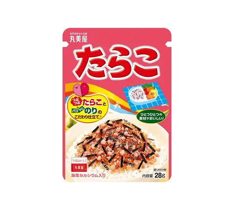 Marumiya Tarako Furikake Rice krydderier med COD Roe (22 gr)