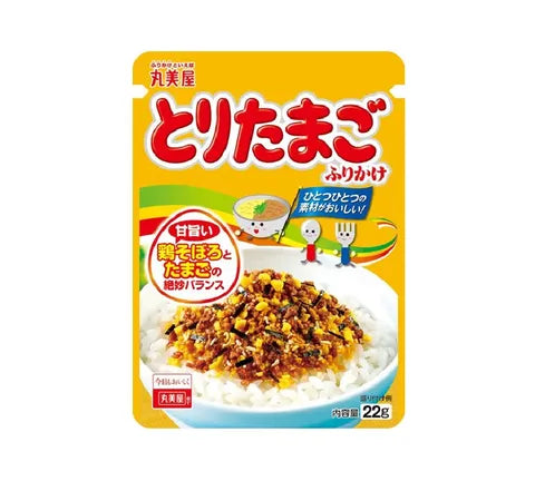 Marumiya Tori Tamago Furikake Rice Seasoning with Chicken & Egg (22 gr)