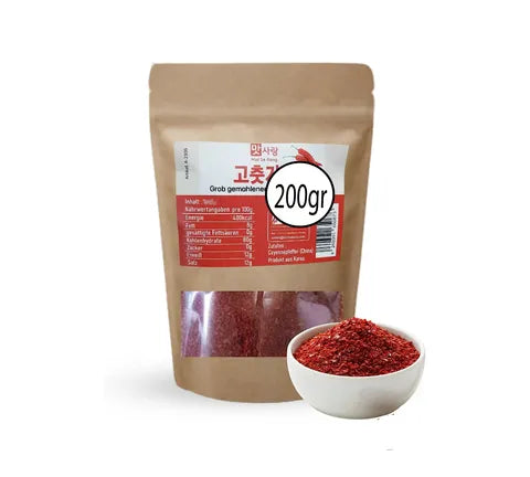 Mat SA Rang Gochugaru Red Pepper Powder (grossier) (200 gr)