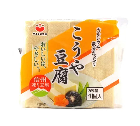 Misuzu Koya tofu - gevriesdroogde tofu (66 gr)