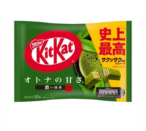 Nestl&eacute; Kit Kat Chocolade Mini's - Dubbele Matcha (113 gr)