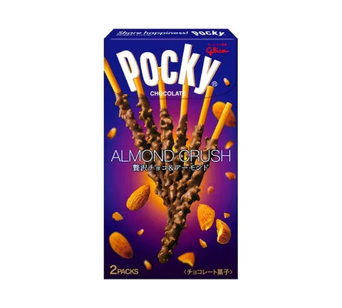 Pocky - Glico Chocolate Almond Crush 2er Pack (40 gr)