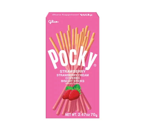 Pocky - Glico Strawberry Flavour (47 gr)