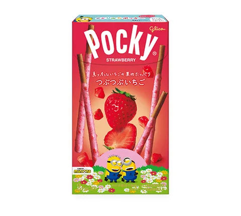 Pocky - Glico Aardbeienfruit Pretzels 2 x 27,5 gr (55 gr)