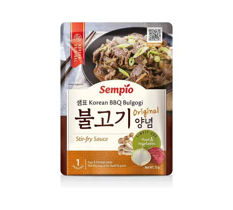 Sempio Koreaner BBQ Bulgogi Strip-Bry-Sauce (75 g)