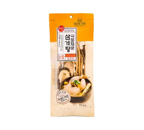Subin Samgyetang - Soupe coréenne au ginseng - Pack d'ingrédients (70 gr)