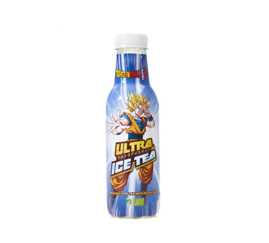 Ultra Ice Tea Dragon Ball Z Goku - Thé Blanc Thé Glacé À La Pêche (500 ml)