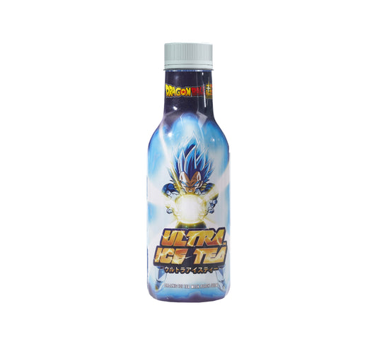 Ultra Ice Tea Dragon Ball Z Vegeta - Thé noir Thé glacé à la pêche (500 ml)