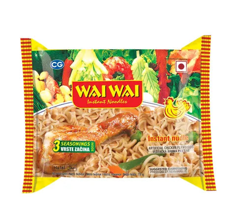 Wai Wai Chicken Flavour (75 gr)