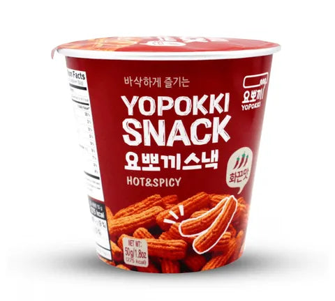 Young Poong Yopokki Snack - Hot and Spicy Flavour (50 gr)