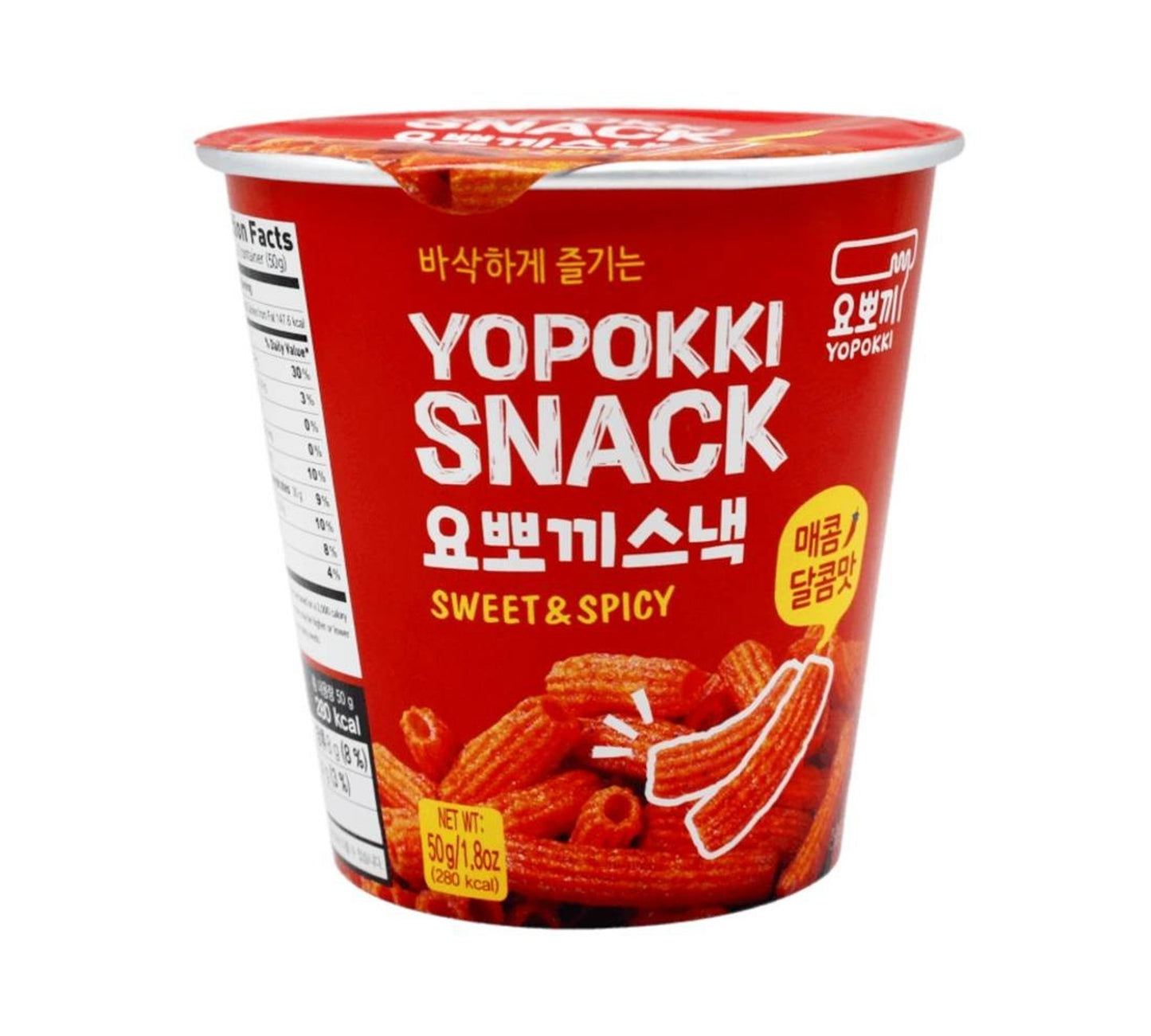 Young Poong Yopokki Snack - Saveur Sucrée et Épicée (50 gr)