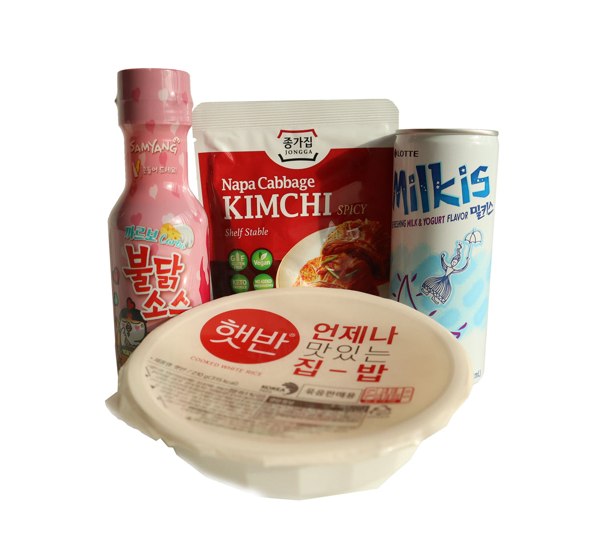 DIY-pakket - Samyang Buldak gebakken rijst met carbonarasmaak